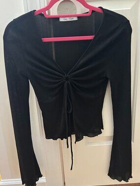 Gab & Kate Black Top